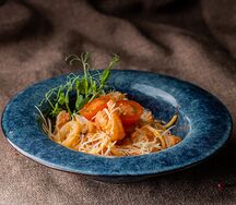 Спагетти с морепродуктами