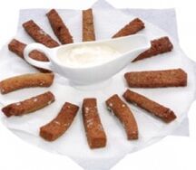 Гренки с чесноком