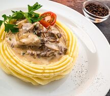 Бефстроганов из говядины