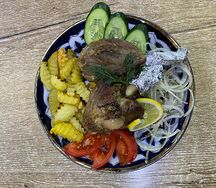 Казан-кебаб с бараниной