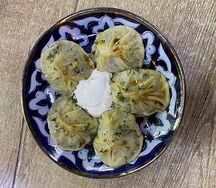 Манты с тыквой