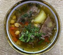 Шурпа с говядиной