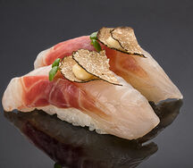 Суши Сибас с трюфелем