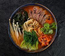 Рамен кимчи с говядиной