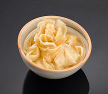 Корень имбиря маринованный