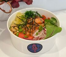 Поке с лососем