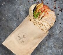 Двойной Роб рой в сырном лаваше с филе цыпленка