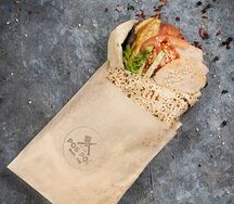 Двойной Роб рой в обычном лаваше с филе цыплёнка