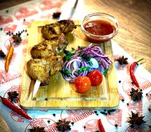 Шашлык из куриных крылышек