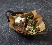 Гренки с чесноком