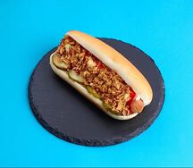 Хот-дог классический с охотничьей колбаской