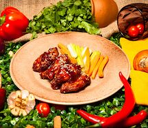 Куриные крылья BBQ