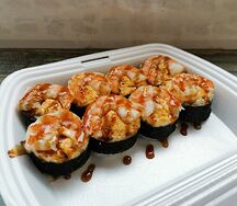 Острый запеченный ролл Тигровый