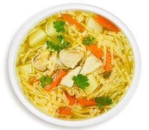 Суп-лапша с курицей