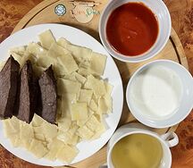 Тонкий хинкал с говядиной