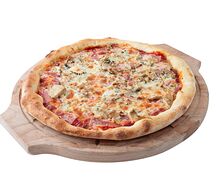 С ветчиной и грибами