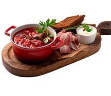 Борщ домашний