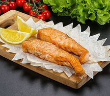 Сёмга на мангале