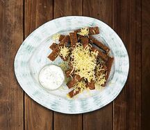 Гренки с сыром