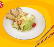 Салат Цезарь с курицей