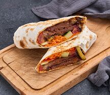Шаверма BBQ с мраморной говядиной