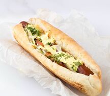 Молочный хот-дог