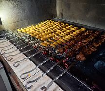 Картошка на мангале