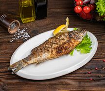 Сибас на гриле