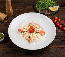 Ризотто с креветками