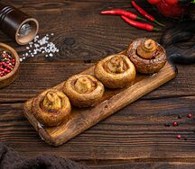 Шампиньоны на углях