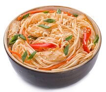 Лапша Рамен с курицей