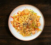 Wok с соусом Азия микс