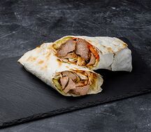 Шаурма свиная на углях