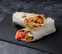 Ролл люля-кебаб из курицы