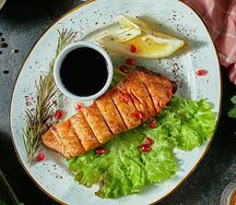 Стейк из семги