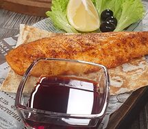Шашлык из семги
