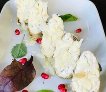 Рулетики из баклажанов