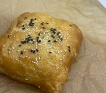 Слойка с грибами и картофелем