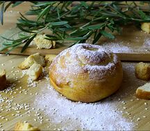 Роза с творогом