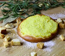 Шаньга аппетитная с картофелем