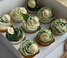 Капкейки с пельменями 9 шт