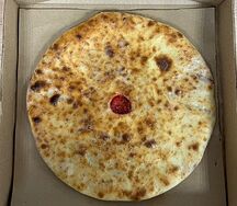 С яблоком и малиной