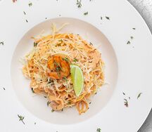 Сливочная с морепродуктами