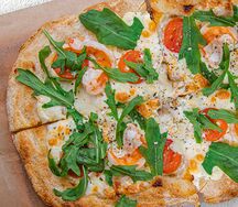 Пицца Рукола с креветкой