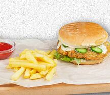 Бургер с курицей