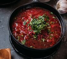 Борщ с мясом