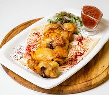 Шашлык из курицы на косточке