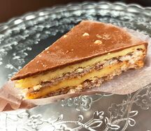Торт Икеа (миндаль, шоколад)