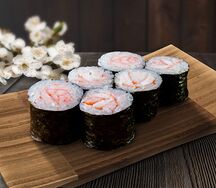 Мини-ролл с креветкой