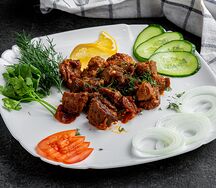 Мясо тушеное